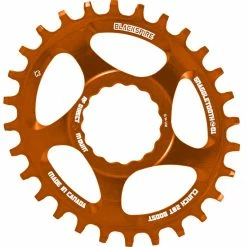 Plateau Blackspire Snaggletooth NW Cinch Oval BOOST -Vélos enfr Blackspire Snaggletooth NW Cinch Oval Chainring BOOST Chain Rings Orange RFC3O28O 0