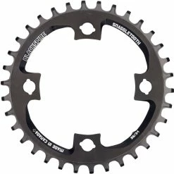 Plateau Blackspire Snaggletooth (large/étroit) -Vélos enfr Blackspire Snaggletooth Narrow Wide Chainring Chain Rings Black NotSet 595 49634