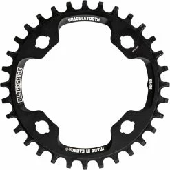 Plateau Blackspire Snaggletooth (large/étroit) -Vélos enfr Blackspire Snaggletooth Narrow Wide Chainring Chain Rings Black NotSet 595 98530