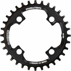 Plateau Blackspire Snaggletooth (large/étroit) -Vélos enfr Blackspire Snaggletooth Narrow Wide Chainring Chain Rings Black NotSet 595 98532 0