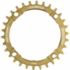 Plateau Blackspire Snaggletooth (large/étroit) -Vélos enfr Blackspire Snaggletooth Narrow Wide Chainring Chain Rings Gold NotSet 595 330WPGD 0