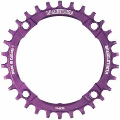 Plateau Blackspire Snaggletooth (large/étroit) -Vélos enfr Blackspire Snaggletooth Narrow Wide Chainring Chain Rings Purple NotSet 595 330WPP 0