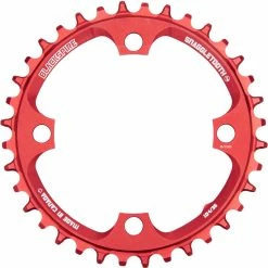 Plateau Blackspire Snaggletooth (large/étroit) -Vélos enfr Blackspire Snaggletooth Narrow Wide Chainring Chain Rings Red NotSet 595 336WPR