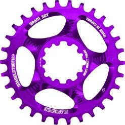 Plateau Blacksprire Snaggletooth (étroit/large) -Vélos enfr Blackspire Snaggletooth Narrow Wide Chainring SRAM Chain Rings Purple NotSet SRASP26P