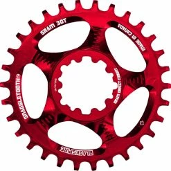 Plateau Blacksprire Snaggletooth (étroit/large) -Vélos enfr Blackspire Snaggletooth Narrow Wide Chainring SRAM Chain Rings Red NotSet SRASP26R