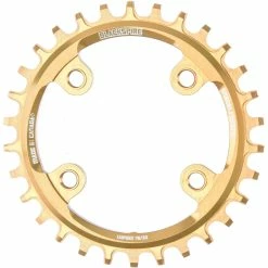Plateau Blackspire Snaggletooth XX1 (large/étroit) -Vélos enfr Blackspire Snaggletooth Narrow Wide Chainring XX1 Chain Rings Gold NotSet 076 126G
