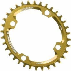 Plateau Blackspire Snaggletooth Oval (étroit/large) 11 Plateau Blackspire Snaggletooth Oval (étroit/large) -Vélos enfr Blackspire Snaggletooth Narrow Wide Oval Chainring Chain Rings Gold NotSet OV10430G
