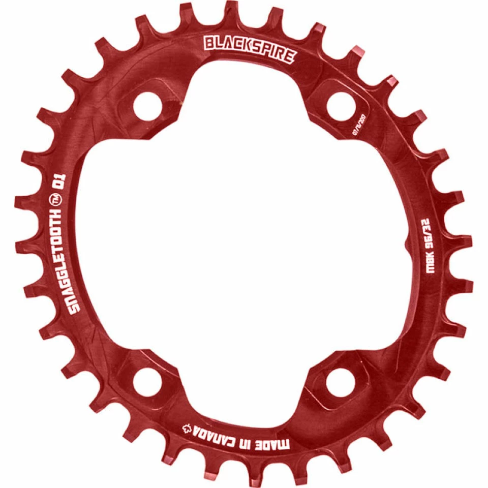 Blackspire Snaggletooth Narrow Wide Oval Chainring XT M8000 6 Blackspire Snaggletooth Narrow Wide Oval Chainring XT M8000 - Image 4