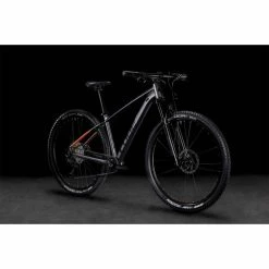 Cube Reaction Pro Hardtail Bike (2022) -Vélos enfr CUBE Reaction Pro Hardtail Bike 512100 Grey Orange 2022 06