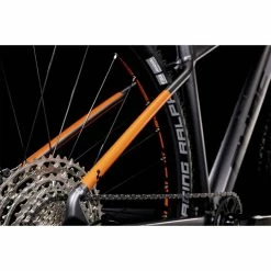 Cube Reaction Pro Hardtail Bike (2022) -Vélos enfr CUBE Reaction Pro Hardtail Bike 512100 Grey Orange 2022 09