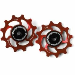 Galets Hope (12 Dents) -Vélos enfr Hope 12 Tooth Jockey Wheels Jockey Wheels RED HJW002R