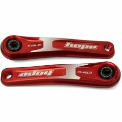 Hope E-Bike Crankset -Vélos enfr Hope E Bike Crankset Cranksets Red HCEB65R