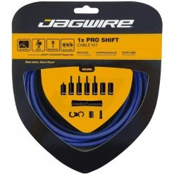 Kit De Câble De Vitesse Jagwire Pro 1x -Vélos enfr Jagwire Pro 1x Shift Kit Gear Cables Blue PCK555 2