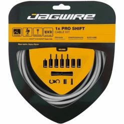 Kit De Câble De Vitesse Jagwire Pro 1x -Vélos enfr Jagwire Pro 1x Shift Kit Gear Cables White PCK553 1