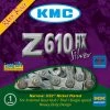 Chaîne KMC Z610 HX (argentée) -Vélos enfr KMC Z610 HX Silver Chain