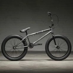 Kink Curb BMX Bike (2022) -Vélos enfr Kink Curb BMX Bike silver 11