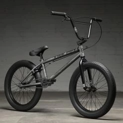 Kink Curb BMX Bike (2022) -Vélos enfr Kink Curb BMX Bike silver 12
