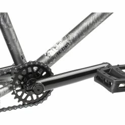 Kink Curb BMX Bike (2022) -Vélos enfr Kink Curb BMX Bike silver 17