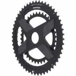 Plateau Extérieur Rotor DM (rond) 9 Plateau Extérieur Rotor DM (rond) -Vélos enfr Rotor DM ROUND RING 50 34 BLACK Chain Rings Black C01 515 11010 0 1