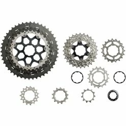 Cassette Shimano Deore XT M8000 (11-46) -Vélos enfr Shimano Deore XT M8000 Cassette 11 46 Cassettes Silver CSM8000146