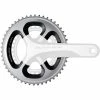 Plateau Extérieur Shimano Dura Ace FC-9000 (53/52 Et 50 Dents) -Vélos enfr Shimano Dura Ace FC 9000 53T 52T and 50T Outer Chainring Chain Rings Grey AW14 Y1N298110