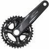Shimano M5100 Deore 11 Speed Double Chainset 2 Shimano M5100 Deore 11 Speed Double Chainset -Vélos enfr Shimano M5100 Deore 11 Speed Double Chainset Cranksets Black FCM5100E66