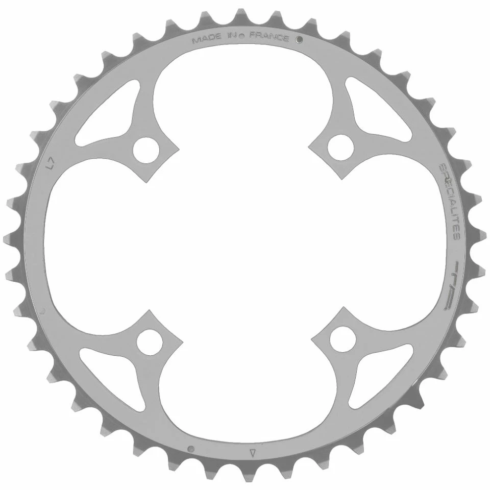 Plateau Extérieur VTT TA 104 PCD Chinook (4 Bras, 42-46 Dents) 4 Plateau Extérieur VTT TA 104 PCD Chinook (4 Bras, 42-46 Dents) - Image 2