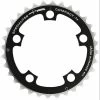 Plateau VTT TA 94 PCD (compact, 5 Bras, Moyen) -Vélos enfr TA 94 PCD 5 Arm MTB Compact Middle Chainring Chainrings Black CRE34BK
