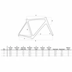 Orro Terra Gravel 7000-FSA R900 Gravel Bike (2023) 13 Orro Terra Gravel 7000-FSA R900 Gravel Bike (2023) -Vélos enfr Terra G Size Chart