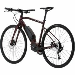 Vélo Urbain électrique Vitus Mach E (Alivio, 2022) -Vélos enfr Vitus Mach E Bike 2022 Black Cherry 06