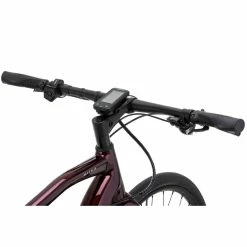 Vélo Urbain électrique Vitus Mach E (Alivio, 2022) -Vélos enfr Vitus Mach E Bike 2022 Black Cherry 09