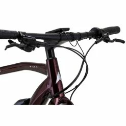 Vélo Urbain électrique Vitus Mach E (Alivio, 2022) -Vélos enfr Vitus Mach E Bike 2022 Black Cherry 10