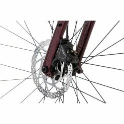 Vélo Urbain électrique Vitus Mach E (Alivio, 2022) -Vélos enfr Vitus Mach E Bike 2022 Black Cherry 13