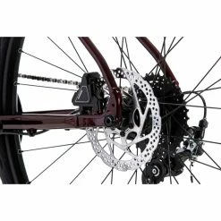 Vélo Urbain électrique Vitus Mach E (Alivio, 2022) -Vélos enfr Vitus Mach E Bike 2022 Black Cherry 15