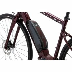 Vélo Urbain électrique Vitus Mach E (Alivio, 2022) -Vélos enfr Vitus Mach E Bike 2022 Black Cherry 16