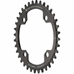 Wolf Tooth 104 BCD Chainring -Vélos enfr Wolf Tooth 104 BCD Chainring Chain Rings Black WT10432 1