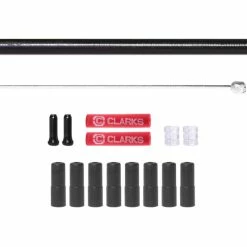 Clarks Road Stainless Steel Gear Cable Kit -Vélos enfr id 8009 black 1