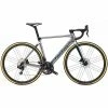 Vélo Route Wilier Triestina Filante SLR Sram Force AXS 12v Grey Iride Green Glossy 2023 Gris M Freinage Disque