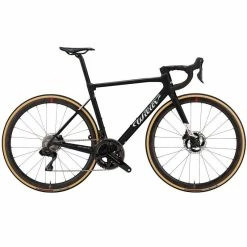 Vélo Route Wilier Triestina 0 SLR Disc Sram Red Etap AXS Roues Vision Trimax 30 Black 2022 L Noir Mat Freinage Disque
