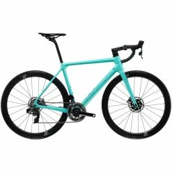 Vélo Route Bianchi Specialissima Disc Sram Red ETap AXS 12v CK16 Mermaid Scale Full Glossy 2023 50 Vert Bianchi Freinage Disque