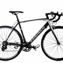 Velo De Route Ks Cycling Imperious Noir Blanc 59 Cm 180 190 Cm