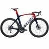 Vélo De Route Trek Madone SLR 7 Disc P1 Ultegra Di2 Navy Carbon Smoke/Viper Red 2022 Bleu 56 Rouge Freinage Disque -Vélos enfr img1 148