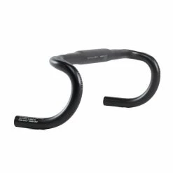 Cintre Vélo Gravel Bontrager GR Elite Noir 31.8mm Aluminium 38cm Axe-axe