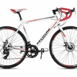 Velo De Course 28 Euphoria Blanc Cadre Aluminium Tc 62 Cm Ks Cycling