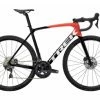 Velo De Route Trek Emonda Sl 6 Pro Disc Shimano Ultegra 11v Trek Black Radioactive Red 2022