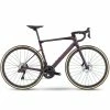 Vélo Route BMC Roadmachine RM01 Three Disc Ultegra DI2 12v Violet & Neon Red 2022-23 51 Violet Freinage Disque