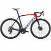 Vélo Route Trek Emonda SLR 6 Rival AXS Disc Smoke Viper Red 2021 52 Rouge Bleu Marine Freinage Disque