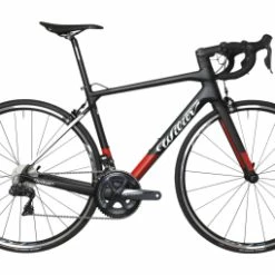 Velo De Route Wilier Triestina Garda Rim Shimano Ultegra Di2 11v 700 Mm Noir Rouge 2023