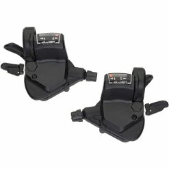 MicroSHIFT TS39-7 3x7 Speed Shifter Set Black One Size