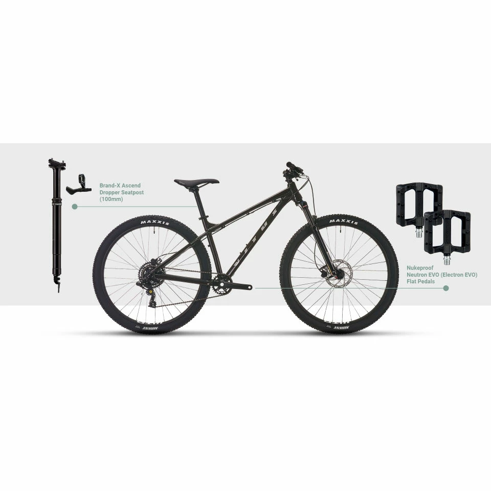 Vitus Nucleus 27 VR Dropper And Pedals Bundle 3 Vitus Nucleus 27 VR Dropper And Pedals Bundle